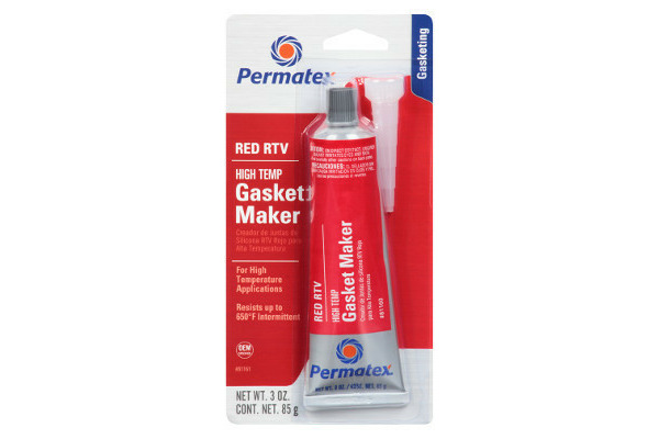 Permatex WYSOKOTEMPERATUROWY CZERWONY USZCZELNIACZ SILIKONOWY RTV OEM NSF 85 G (60-012)