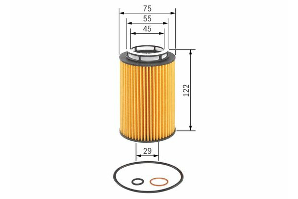 Filtr oleju BOSCH F 026 407 158