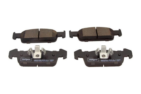 MaxGear Zestaw klocków hamulcowych, hamulce tarczowe 19-3046