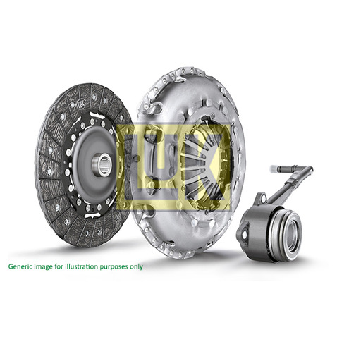 LUK ZESTAW SPRZĘGŁA  624318233 MERCEDES SPRINTER 2,2CDI/2,7CDI 00-06 /Z CENTR WYSPRZ/