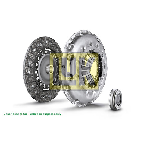 LUK ZESTAW SPRZĘGŁA  621305400 TOYOTA YARIS 1,4 D-4D 06- =621302300