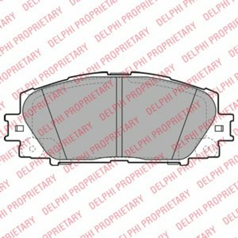 Klocki hamulcowe - komplet DELPHI LP2135