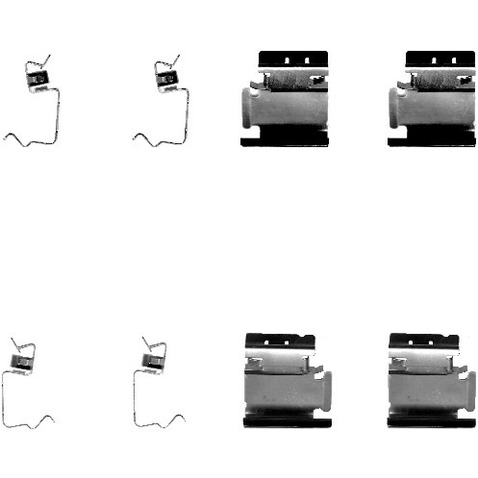 Zestaw akcesoriów klocków hamulcowych TEXTAR 82054200