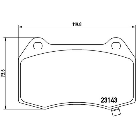 BREMBO P 09 003 P 09 003