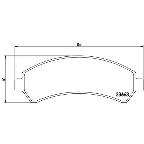 BREMBO P 10 016 P 10 016