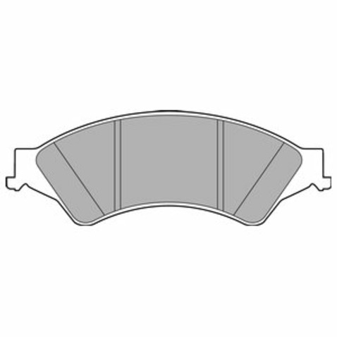 Klocki hamulcowe - komplet DELPHI LP2484