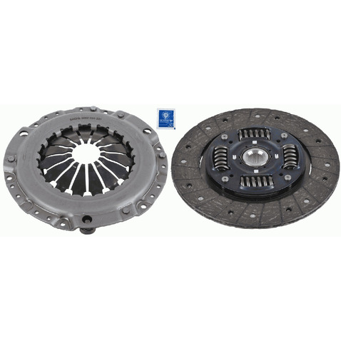 SACHS ZESTAW SPRZĘGŁA  3000951482 CHEVROLET CRUZE 1,6/1,8 09- /BEZ ŁOŻYSKA/