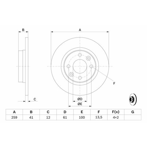 BOSCH (Automotive Aftermarket) (Automotive Aftermarket) 0 986 479 B79 0 986 479 B79