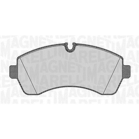 Klocki hamulcowe - komplet MAGNETI MARELLI 363916060647
