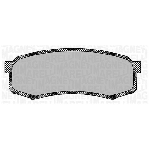 Klocki hamulcowe - komplet MAGNETI MARELLI 363916060705
