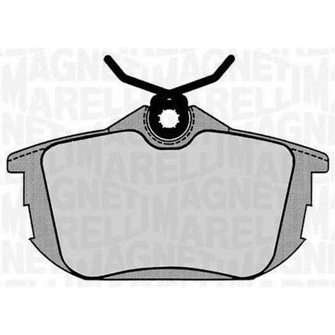Klocki hamulcowe - komplet MAGNETI MARELLI 363916060336