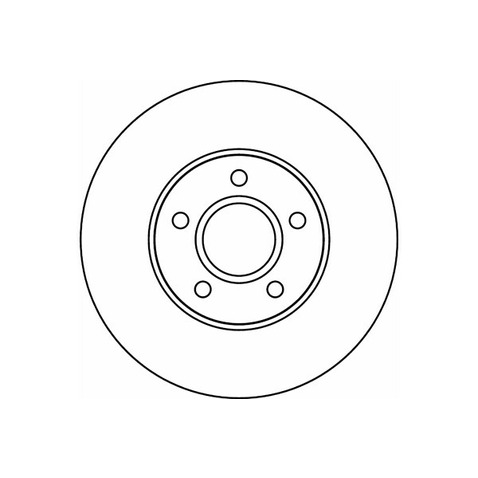Tarcza hamulcowa MINTEX MDC1637