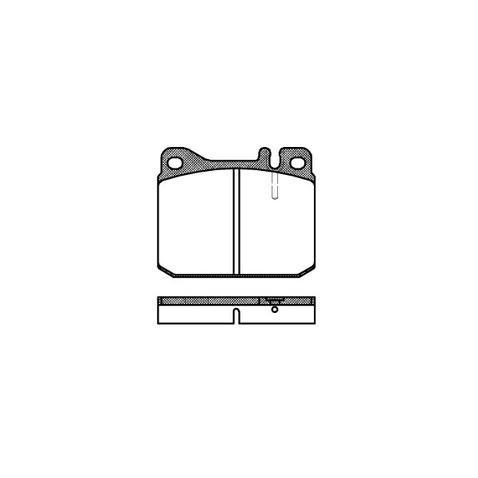 RoadHouse Zestaw klocków hamulcowych, hamulce tarczowe 2010.20