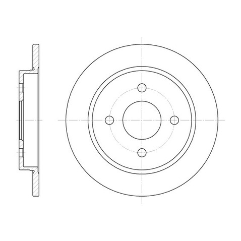 Roadhouse Tarcza hamulcowa 6155.00