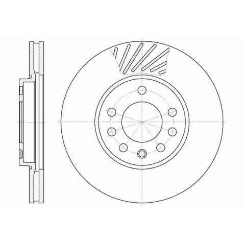Roadhouse Tarcza hamulcowa 6584.10