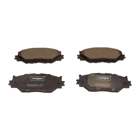 MaxGear Zestaw klocków hamulcowych, hamulce tarczowe 19-2968