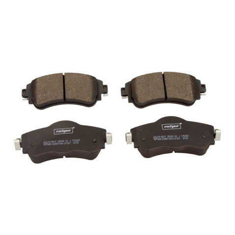 MaxGear Zestaw klocków hamulcowych, hamulce tarczowe 19-3027