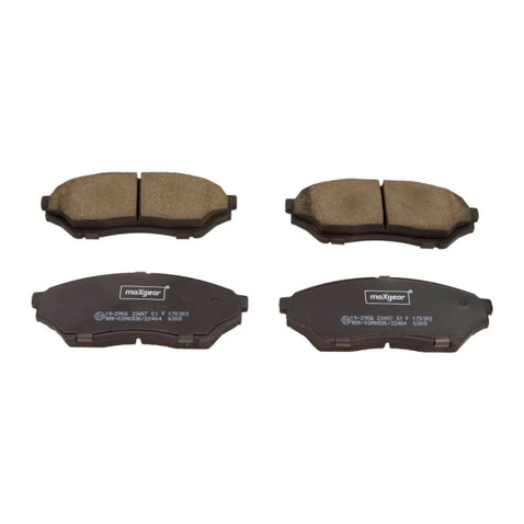 MaxGear Zestaw klocków hamulcowych, hamulce tarczowe 19-2956