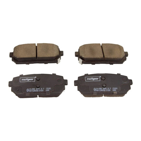 MaxGear Zestaw klocków hamulcowych, hamulce tarczowe 19-2990