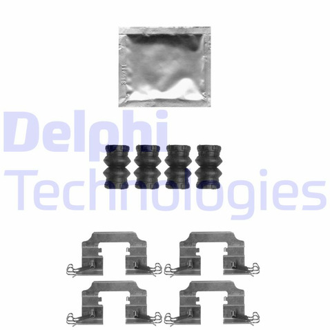 Zestaw akcesoriów klocków hamulcowych DELPHI LX0650