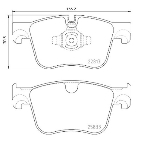 BREMBO P 61 135 P 61 135