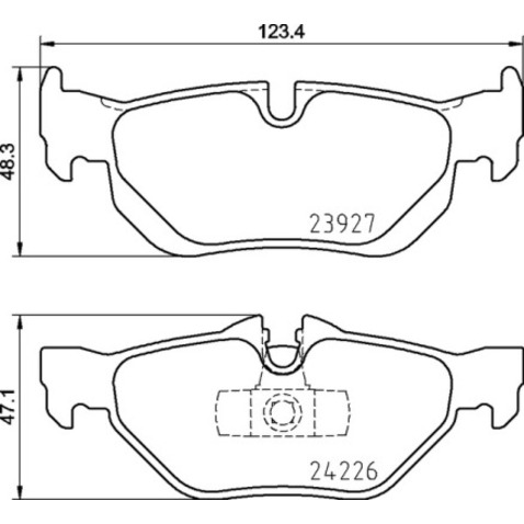BREMBO P 06 105 P 06 105