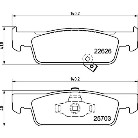 BREMBO P 50 137 P 50 137