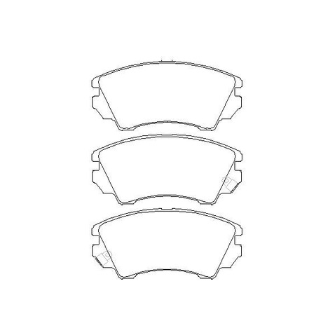 Klocki hamulcowe - komplet BREMBO P 59 055X