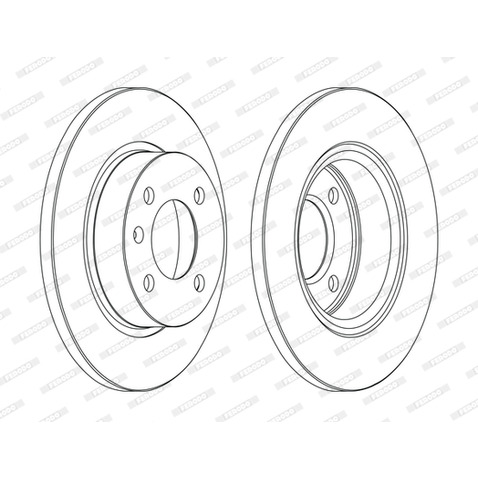 FERODO (FEDERAL-MOGUL)) (FEDERAL-MOGUL)) DDF1283C DDF1283C
