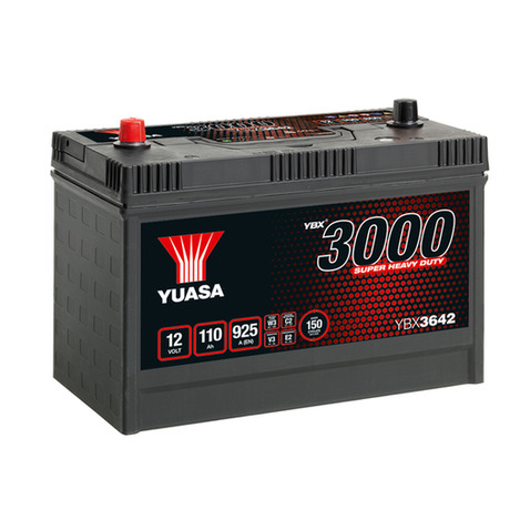 Akumulator YUASA 12V 110Ah 925A YBX3642  w 24 h. Do 100 dni na zwrot. 100 tys. Klientów.