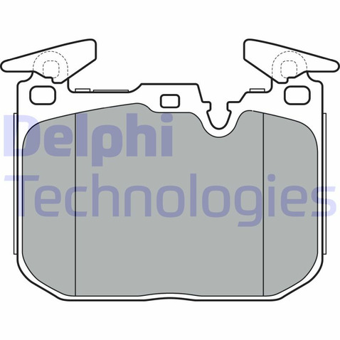 Klocki hamulcowe - komplet DELPHI LP3383