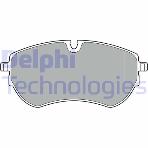 Klocki hamulcowe - komplet DELPHI LP3406