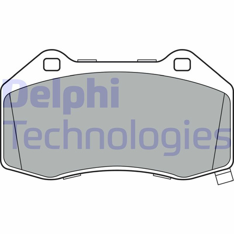 Klocki hamulcowe - komplet DELPHI LP3388