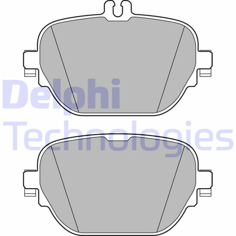 Klocki hamulcowe - komplet DELPHI LP3297