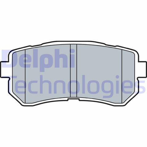 Klocki hamulcowe - komplet DELPHI LP3521