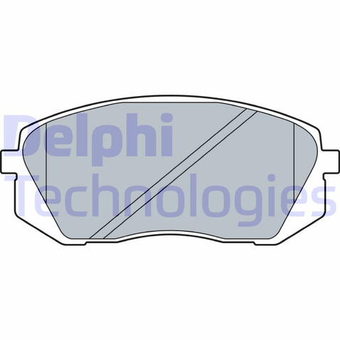 Klocki hamulcowe - komplet DELPHI LP3535