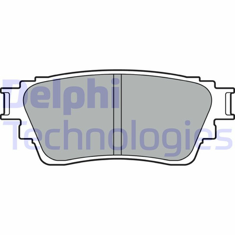 Klocki hamulcowe - komplet DELPHI LP3408