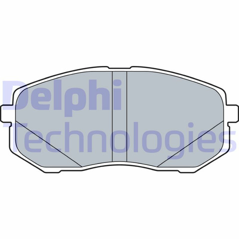 Klocki hamulcowe - komplet DELPHI LP3538