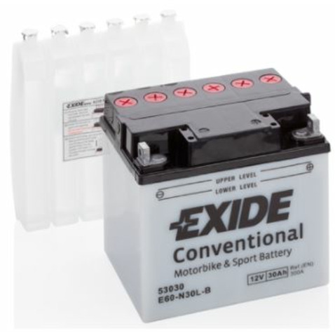 Akumulator EXIDE 12V 30Ah 300A E60-N30L-B  w 24 h. Do 100 dni na zwrot. 100 tys. Klientów.