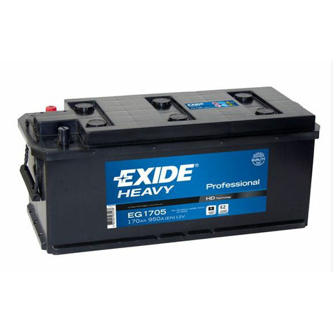 Akumulator EXIDE 12V 170Ah 950A EG1705 Darmowa dostawa w 24 h. Do 100 dni na zwrot. 100 tys. Klientów.