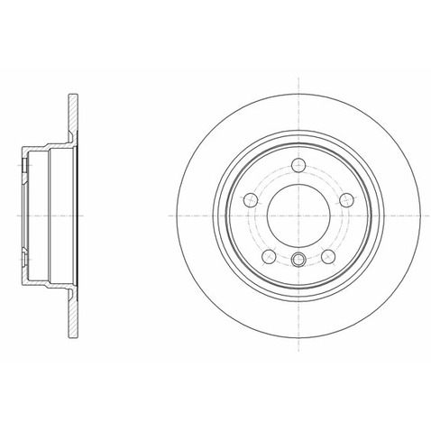Tarcza hamulcowa REMSA 61450.00