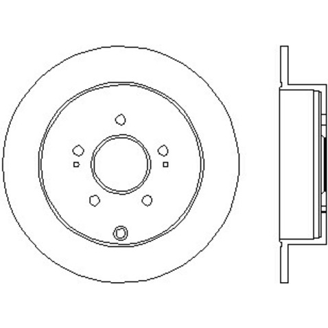 Tarcza hamulcowa HELLA PAGID 8DD 355 118-801