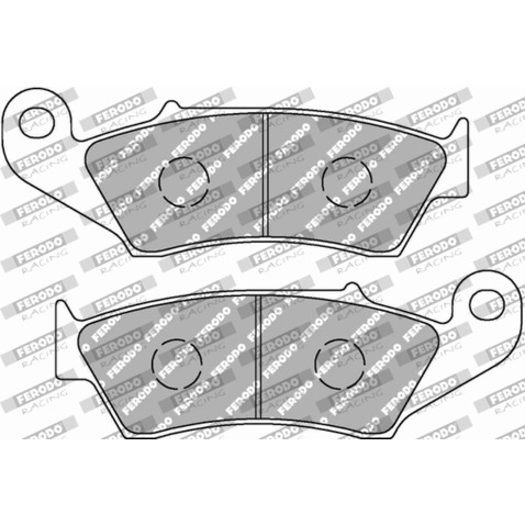 Klocki hamulcowe - komplet FERODO RACING FDB892EF