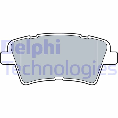 Klocki hamulcowe - komplet DELPHI LP3537