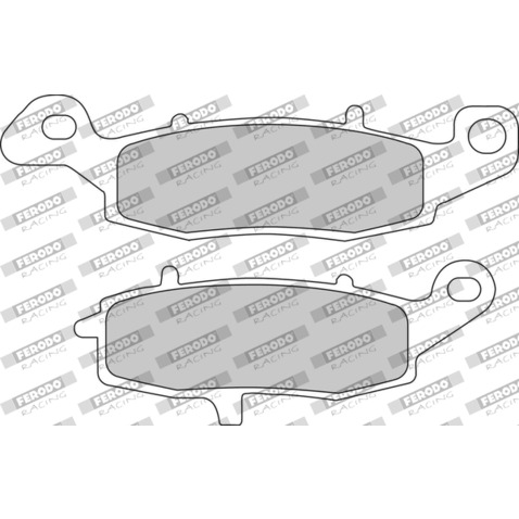 Klocki hamulcowe - komplet FERODO RACING FDB2049EF