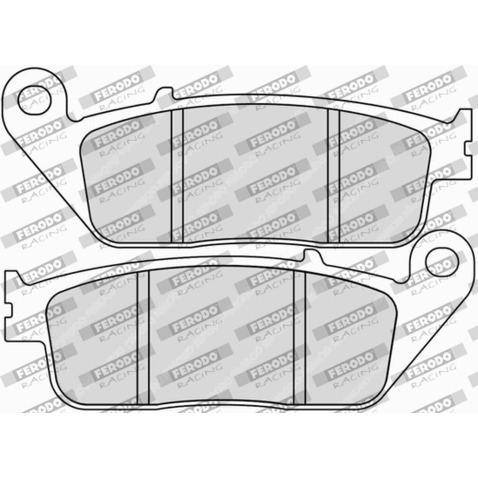 Klocki hamulcowe - komplet FERODO RACING FDB2225SM