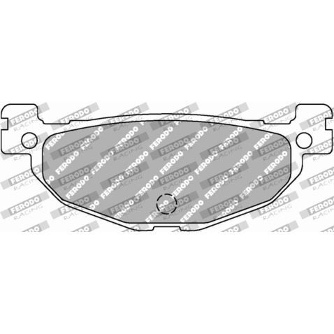 Klocki hamulcowe - komplet FERODO RACING FDB2200SM