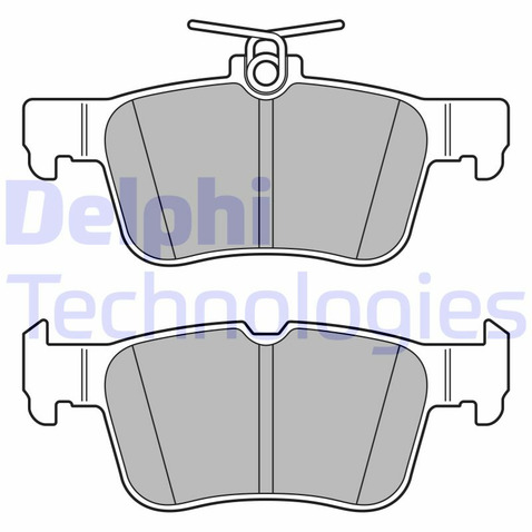 Klocki hamulcowe - komplet DELPHI LP3590