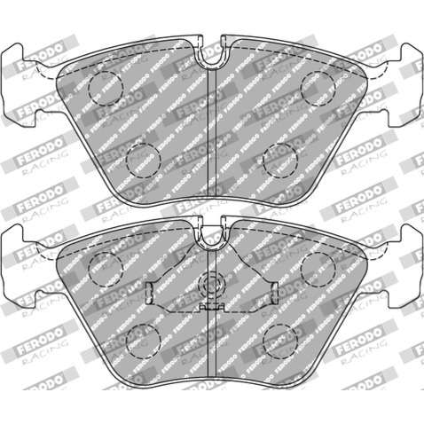 Klocki hamulcowe - komplet FERODO RACING FCP779R