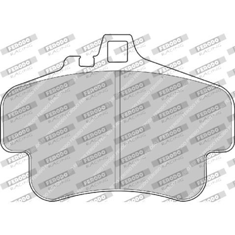 Klocki hamulcowe - komplet FERODO RACING FRP3051W